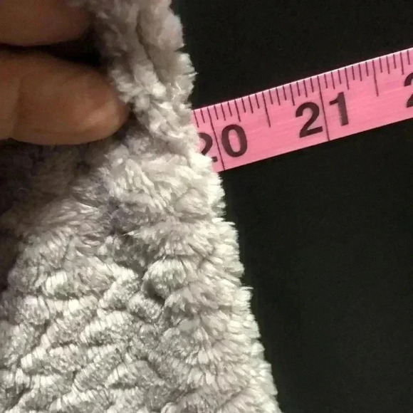 Free2B Faux Fur Teddy Jacket,braided butter pile,full zip,hip pocket,high collar - Picture 9 of 12